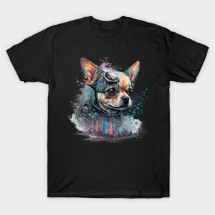 Chihuahua Puppy doggy dog Sci-fi T-Shirt